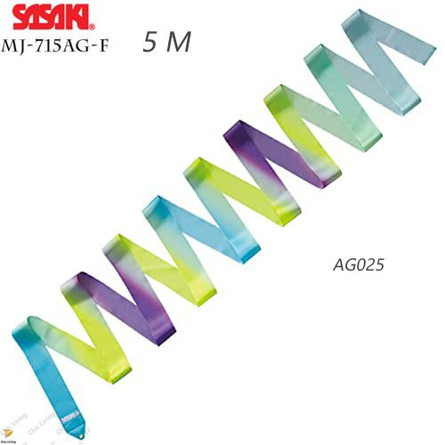 лента для художественной гимнастики 5м sasaki,M-715AG-F - купить с ...