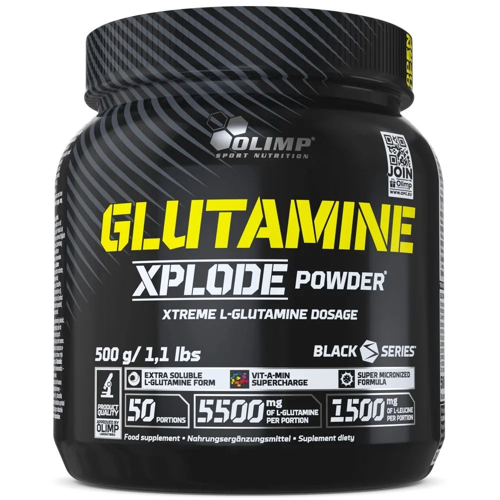 Глютамин в капсулах Olimp Glutamine XPlode Powder (500 гр) BCAA в порошке(Ананас) из Польши  #1