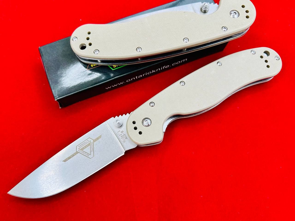 ONTARIOKNIFE Нож туристический, длина лезвия 9 см #1