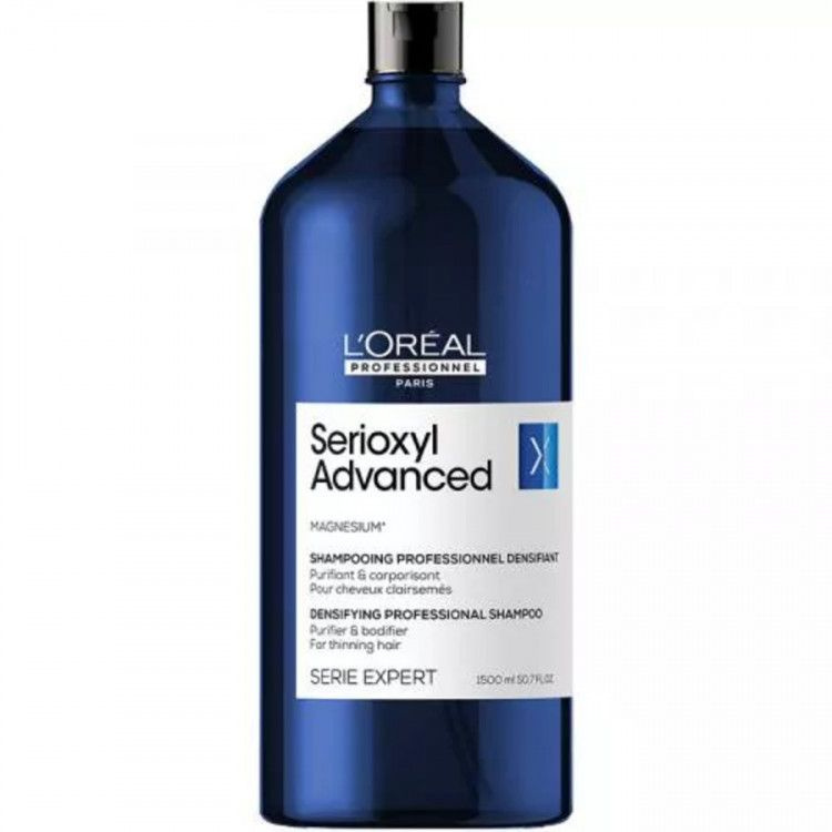 Loreal professional Expert Serioxyl Advanced шампунь для очищения и уплотнения волос - 1500 мл  #1