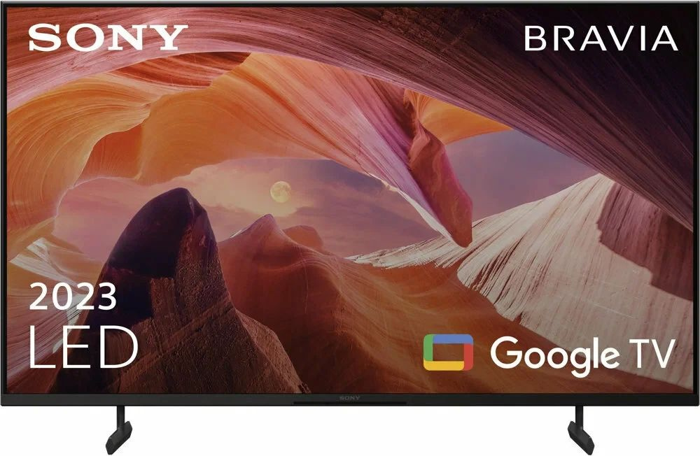 Sony Телевизор KD-65X80L 65" 4K UHD, черный #1