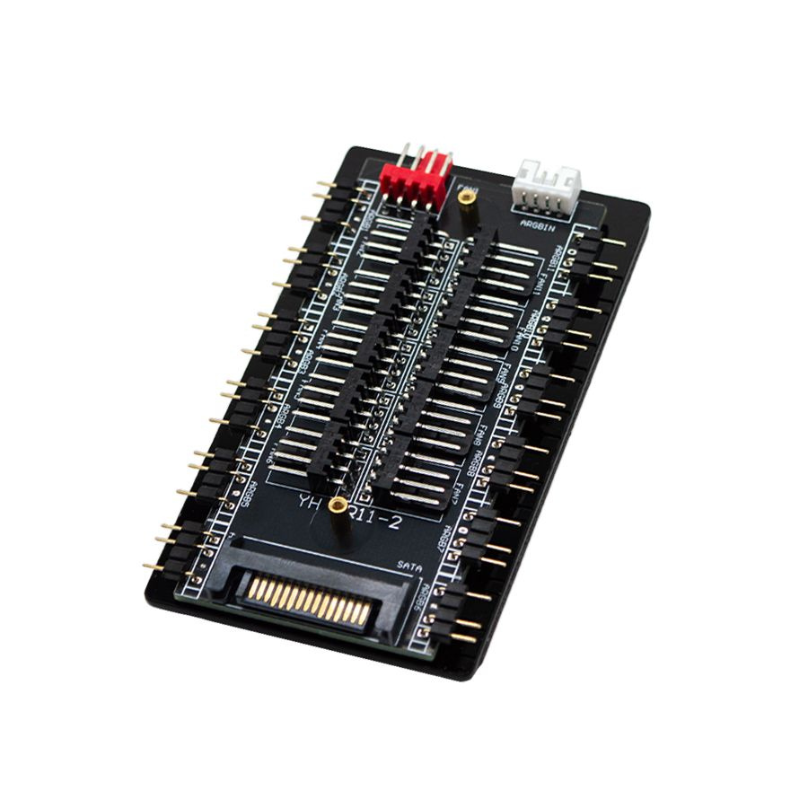 Хаб для кулеров пк ARGB + PWM, контроллер на 10 вентиляторов - купить ...