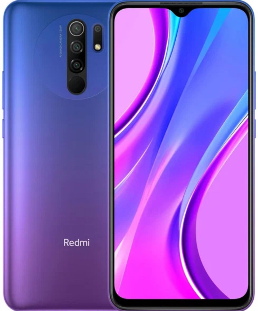 Xiaomi Смартфон Redmi 9 64 4/64 ГБ, синий #1