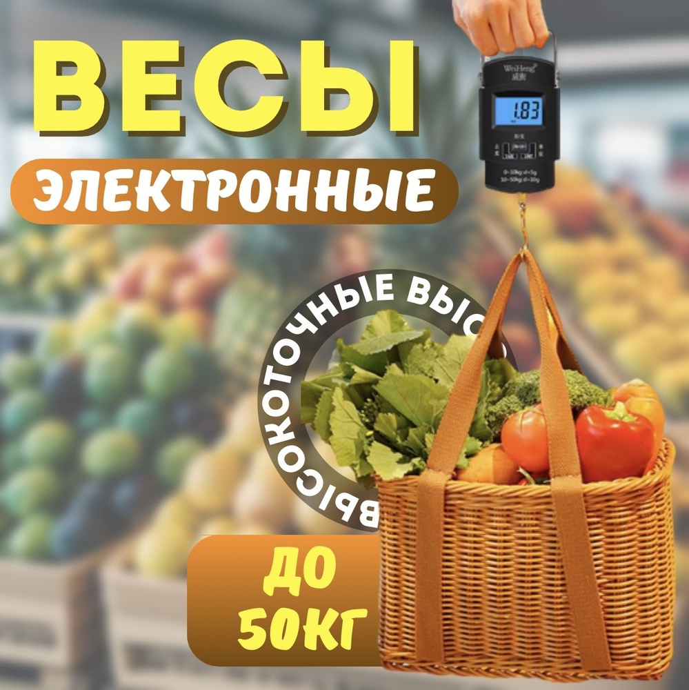 Весы электронные безмен до 50 кг ручные карманные - купить с доставкой ...