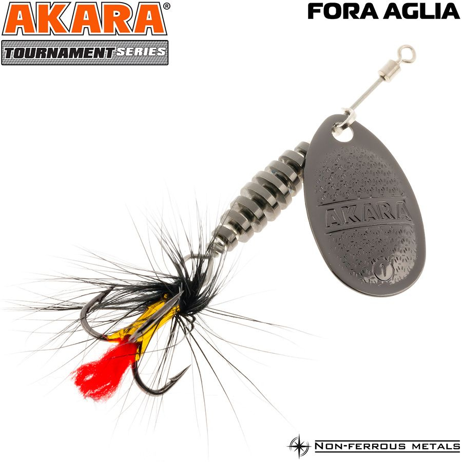 Блесна вращающаяся Akara Tournament Series Fora Aglia 1 2,5 гр. A24 #1