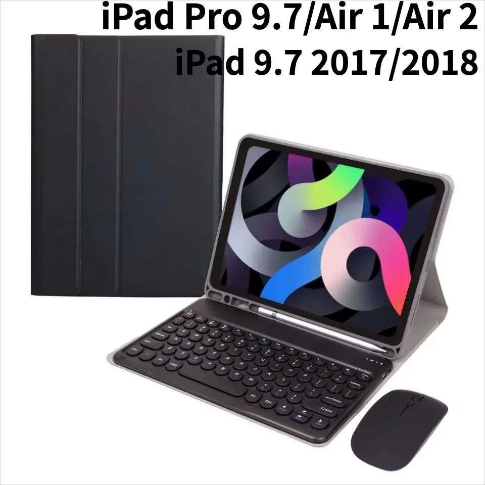 Чехол с русской клавиатурой Magic для iPad 10.2, iPad 10.9 Air Pro 11, чехол для клавиатуры и мыши  #1