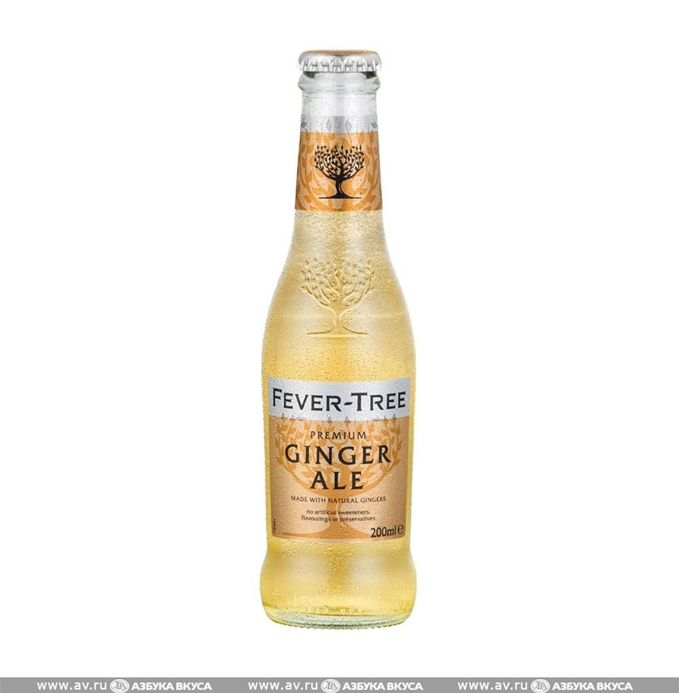 Напиток газированный Premium Ginger Ale, Fever Tree, 0.2 л, Великобритания -1 шт.  #1