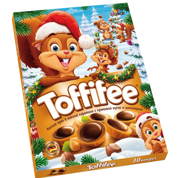 Конфеты комильные Toffifee