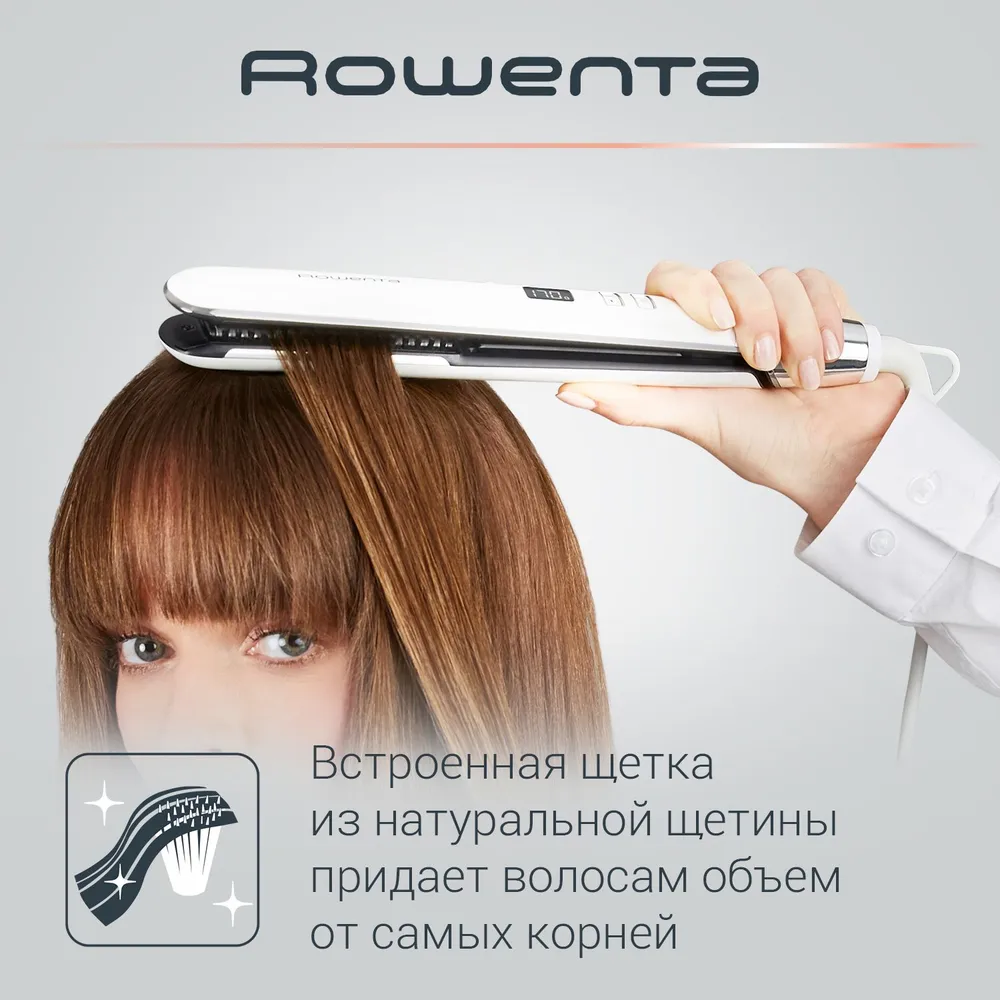 Rowenta Выпрямитель для волос VOLUMIZER SF4650F0 ,белый #5