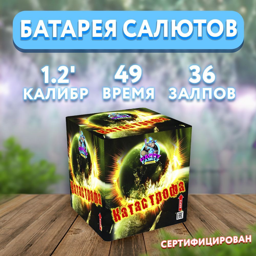 ФаворитПироГруппСалют1,2"",числозарядов36,высотаподъема30м.