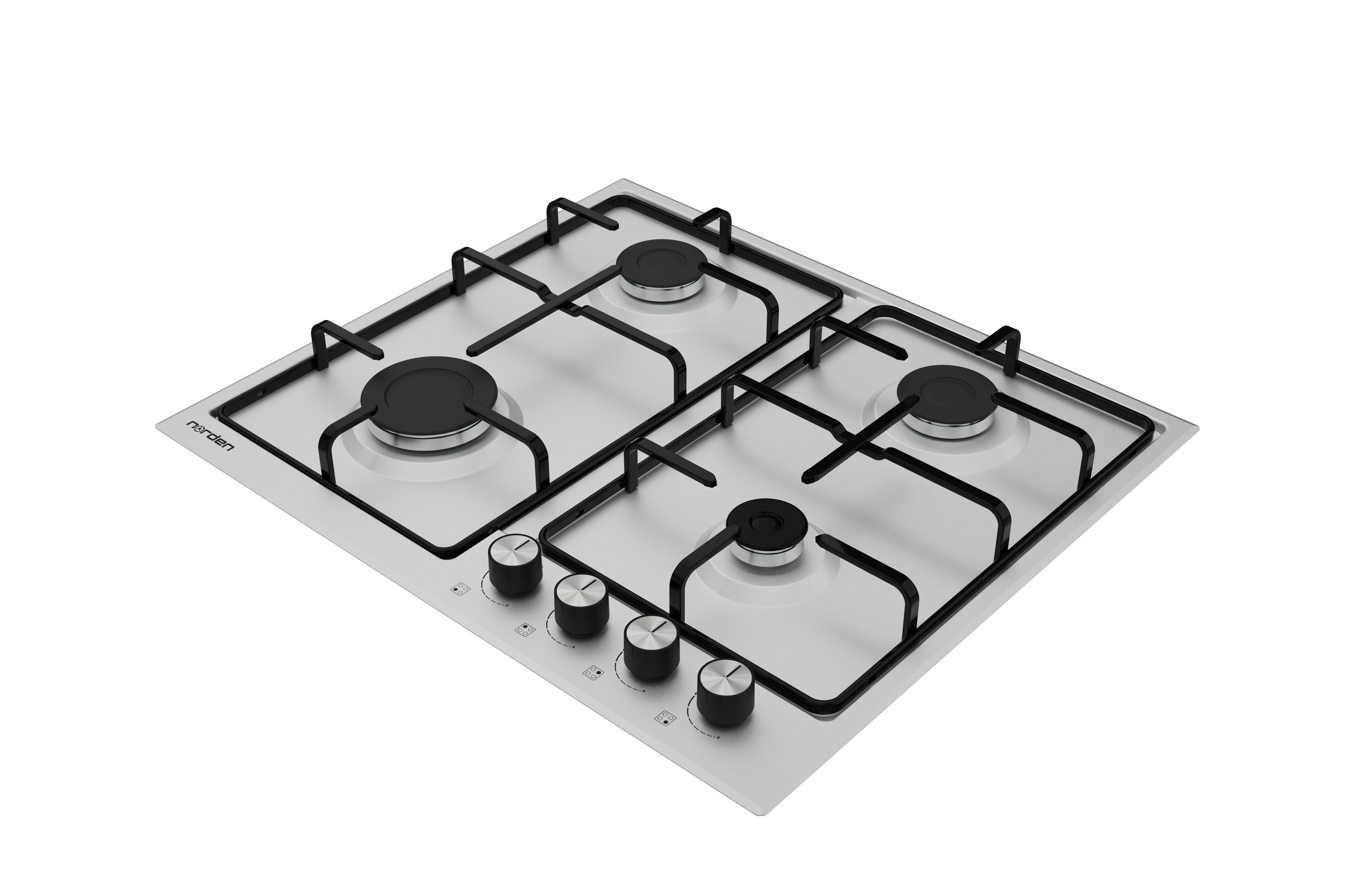 Газовая варочная панель, встраиваемая варочная панель, газовая варочная ...