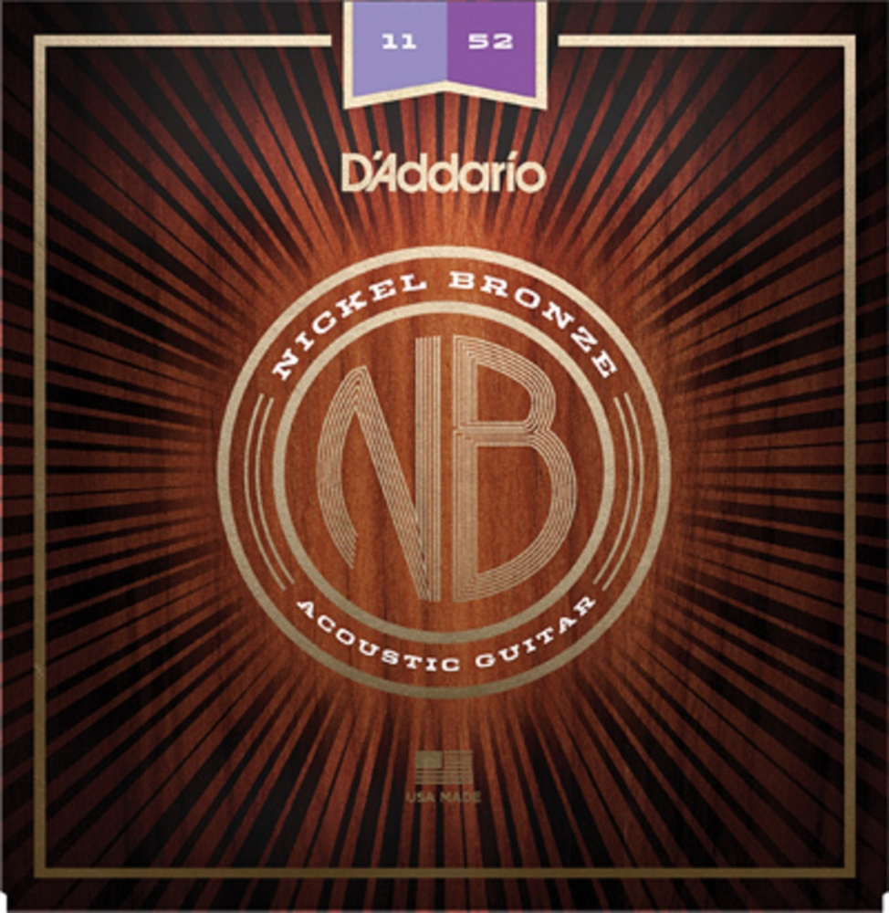 Комплект струн для акустической гитары D'Addario NB1152 #1