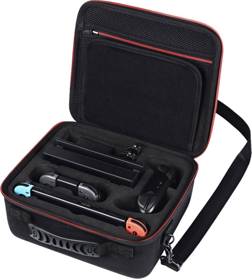 Чехол-сумка-бокс MyPads для Nintendo switch с отделением для дополнительных аксессуаров и всех джойстиков #1