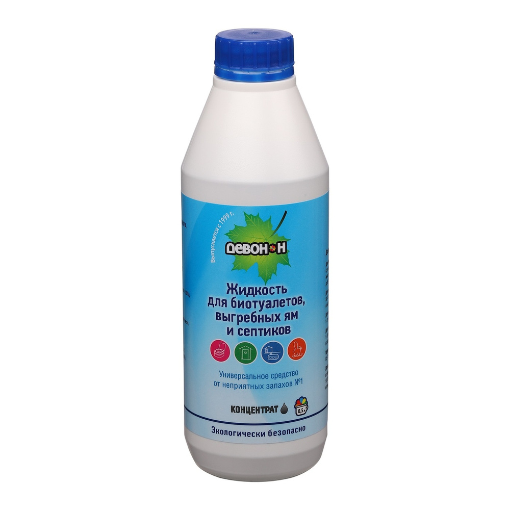 Жидкость для биотуалетов, выгребных ям и септиков "Девон-Н", 500 мл  #1