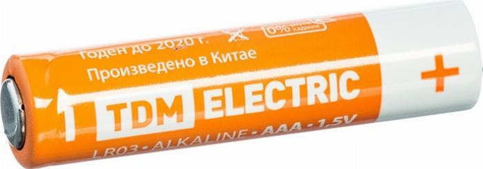 TDM Electric Батарейка AAA, Щелочной тип, 8 шт #1