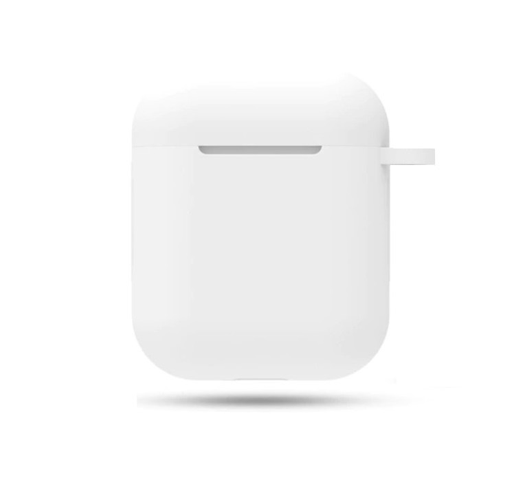 Силиконовый чехол 1.3mm для Apple Airpods белый #1