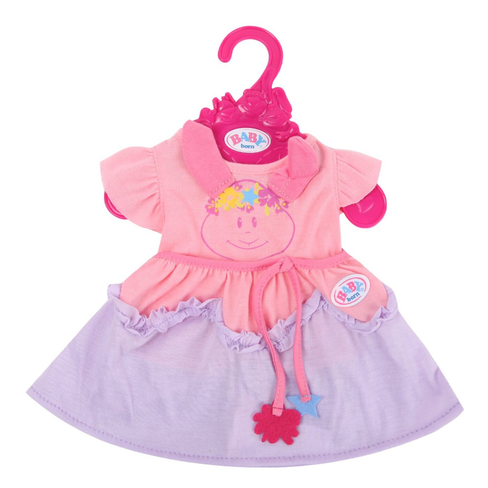 Одежда для кукол Беби Борн 824-559 платье Смайл Baby Born Zapf Creation  #1