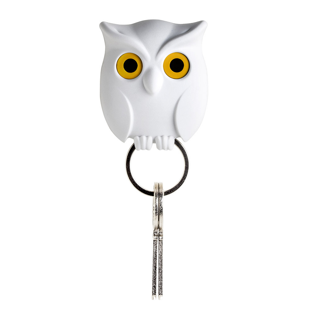 Держатель для ключей Night Owl белый #1