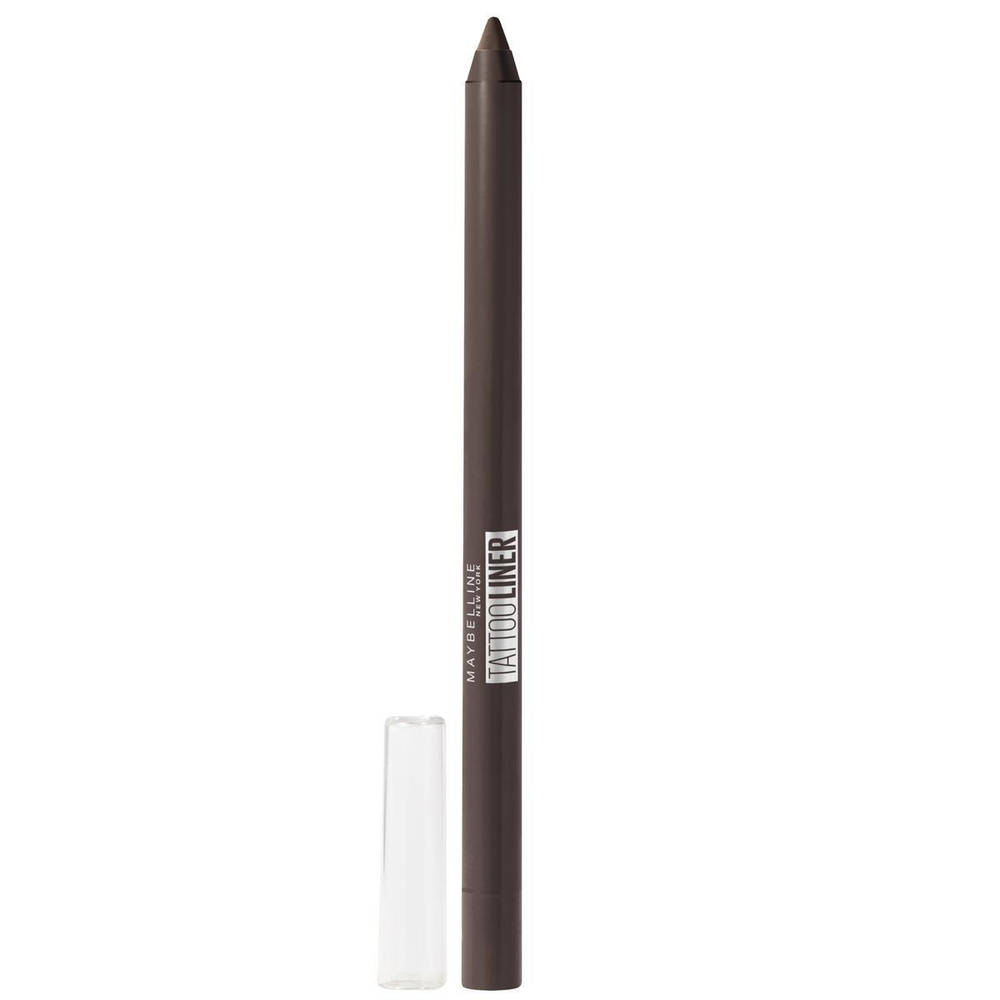 Maybelline New York Карандаш для глаз Tatoo Liner, гелевый, оттенок 910, Каштановый  #1