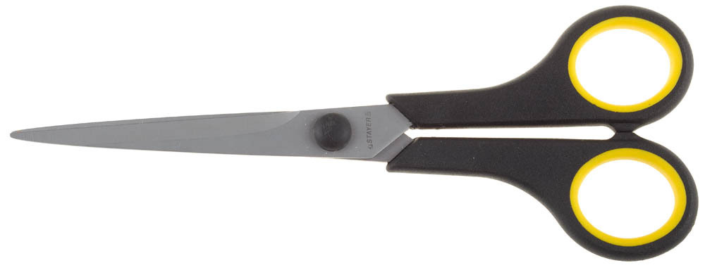 STAYER 175 мм, двухкомпонентные ручки, хозяйственные ножницы (40465-18)  #1