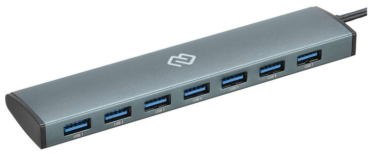 Разветвитель USB Digma HUB-7U3.0-UC-G #1