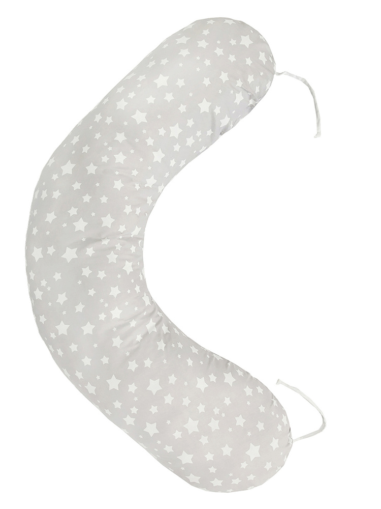 Подушка для беременных AmaroBaby 170х25 (Звездочка серый) #1