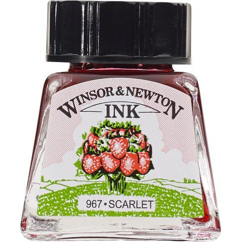 Winsor&Newton Тушь для рисования 1 шт., 14 мл. #1