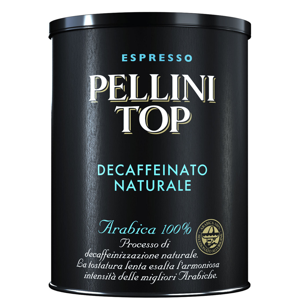 Кофе молотый Pellini Top Decaffeinato Naturale (Топ без кофеина), ж/б, 250г  #1