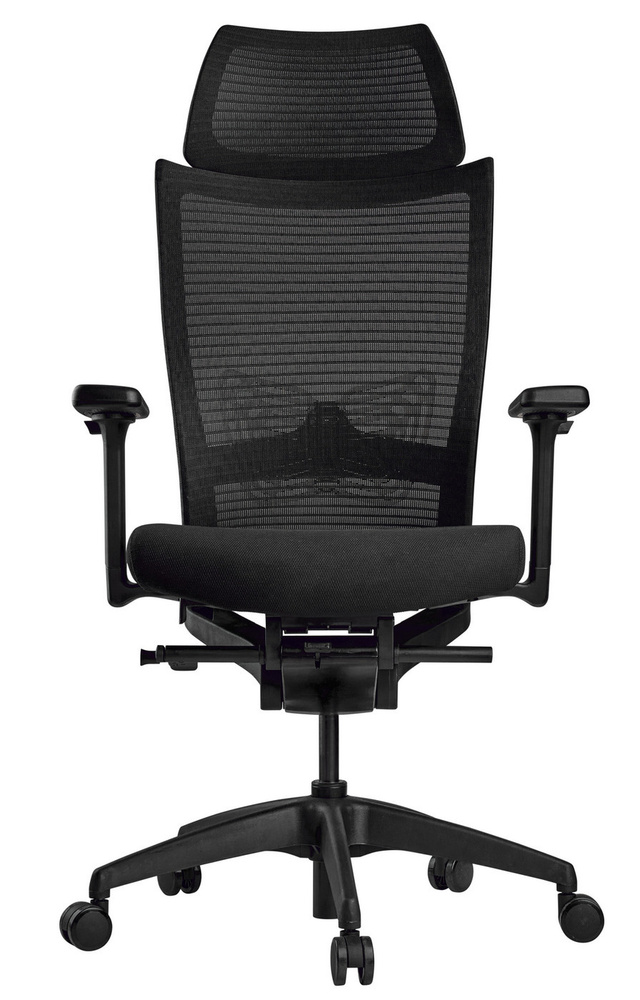SCHAIRS Офисное кресло, Ткань, Сетка, черный #1