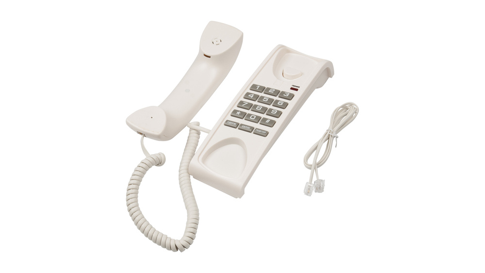 Телефон проводной RITMIX RT-007 white #1