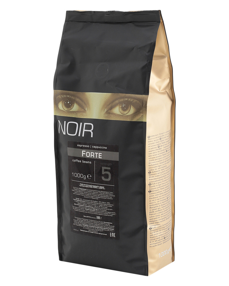 Кофе в зернах NOIR "FORTE" 1 кг #1