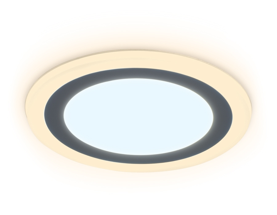 Встраиваемый точечный светильник с подсветкой Ambrella light Downlight DCR373  #1