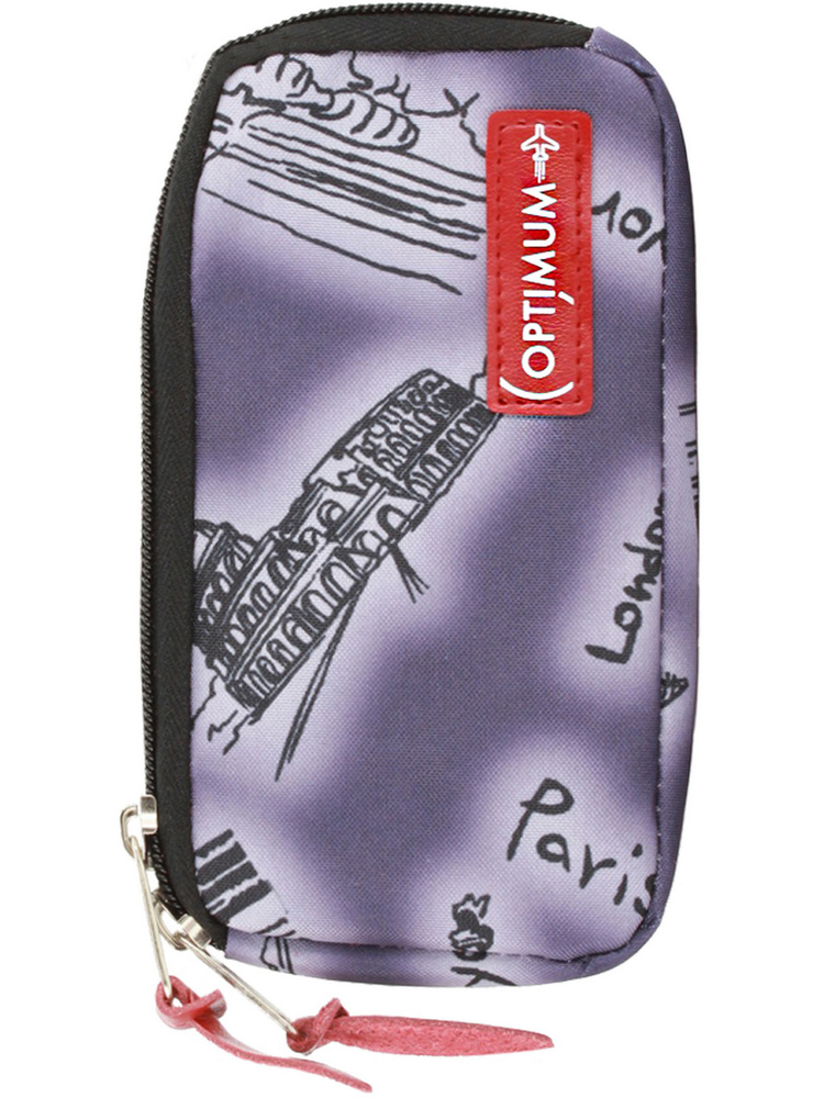 Сумка кошелек на пояс футляр чехол для телефона на айфон для смартфона Optimum Wallet, города  #1