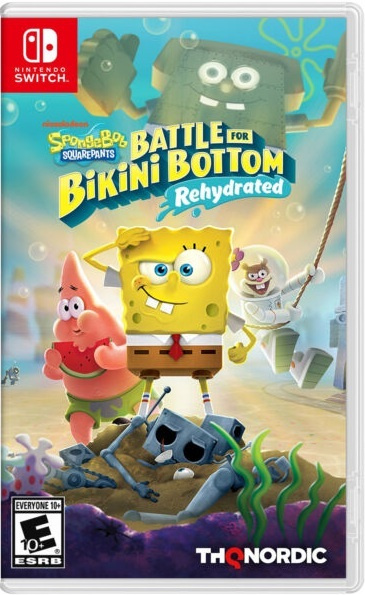 Игра SpongeBob SquarePants: Battle For Bikini Bottom - Rehydrated (Nintendo Switch, Английская версия) #1