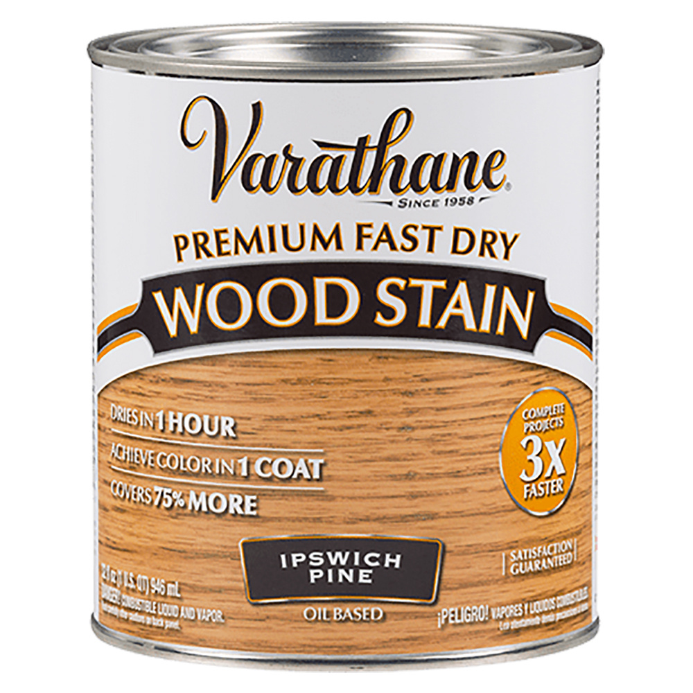 Масло для дерева тонирующее быстросохнущее Varathane Fast Dry Wood Stain 0,946 л. Цвет: Ипсвичская сосна #1