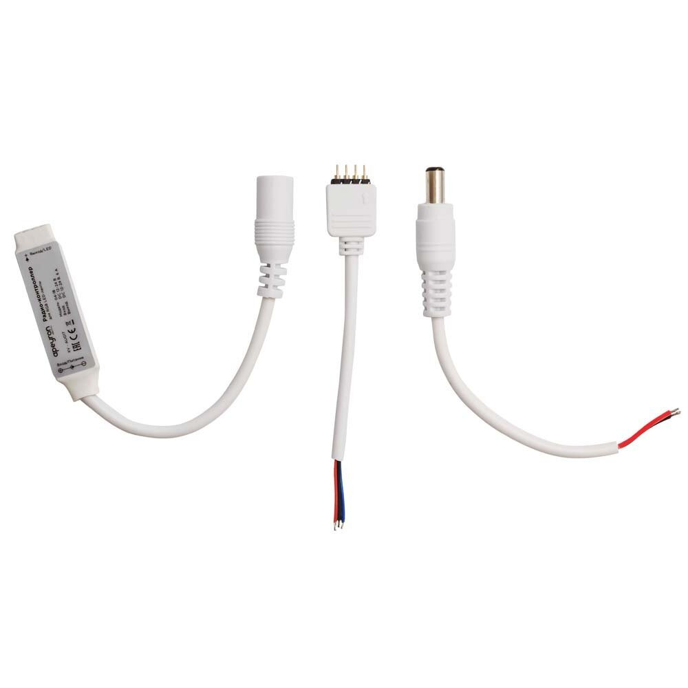 Мини-контроллер для светодиодных RGB лент с пультом ДУ,12В-4В, IP33, 3х2А  #1