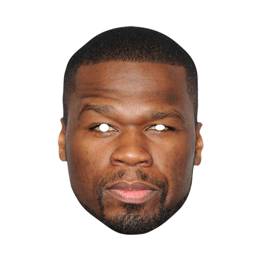 Маска 50 Cent, картон #1