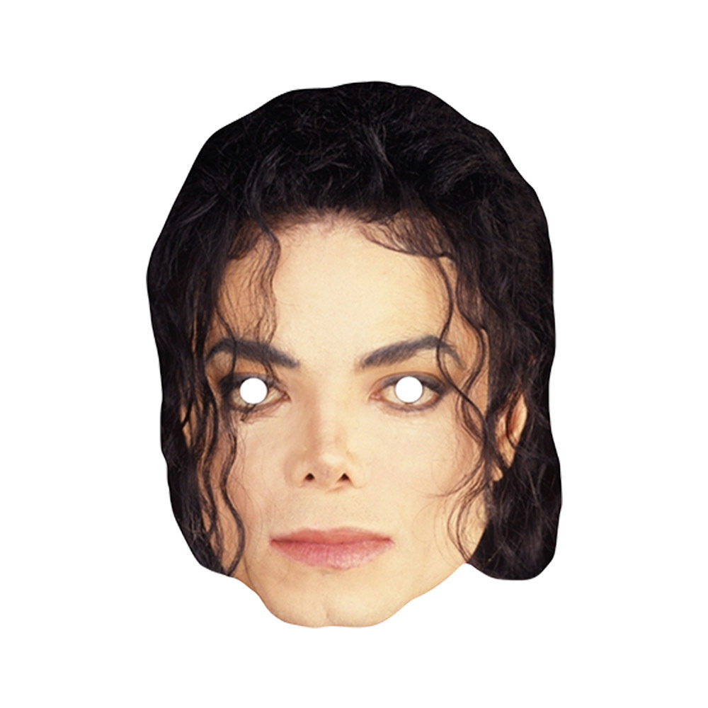 Маска Майкл Джексон, картон #1