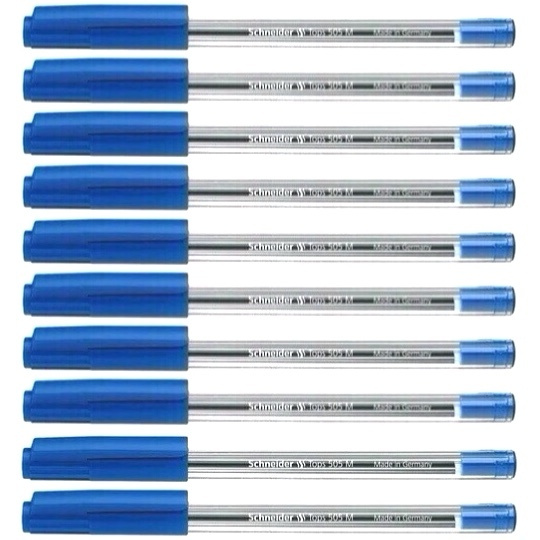 Schneider Набор ручек Шариковая, толщина линии: 0.5 мм, цвет: Синий, 10 шт.  #1