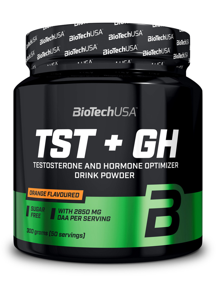 Бустер тестостерона и гормона роста BiotechUSA TST + GH 300 г апельсин  #1