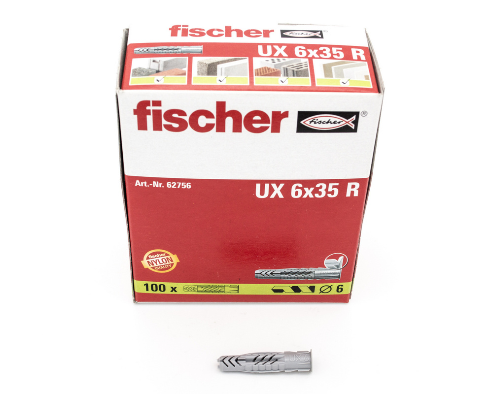 Fischer - крепежные системы Дюбель 6 мм x 35 мм 100 шт. #1
