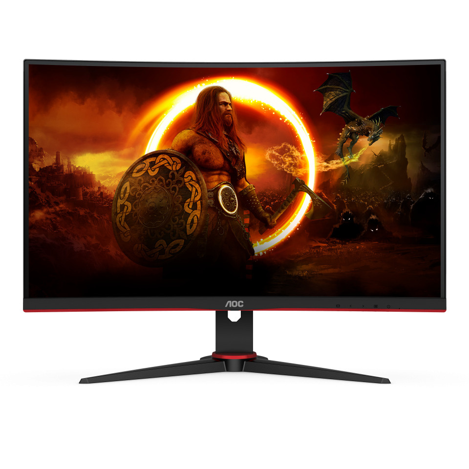 AOC Монитор Игровой 27 AOC C27G2ZE BK VA 240Hz 0,5ms 300cd m 3000:1 Curved 1500R 2xHDMI DP, черный  #1