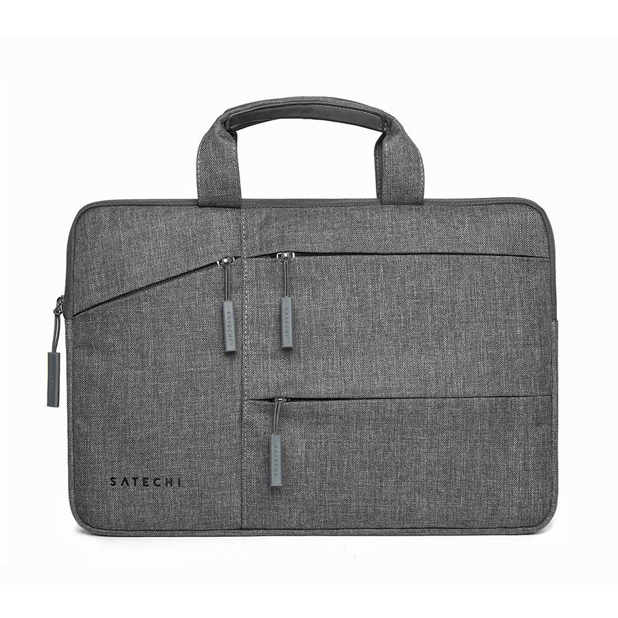 Сумка Satechi Water-Resistant Laptop Carrying Case with Pockets 15" gray #1