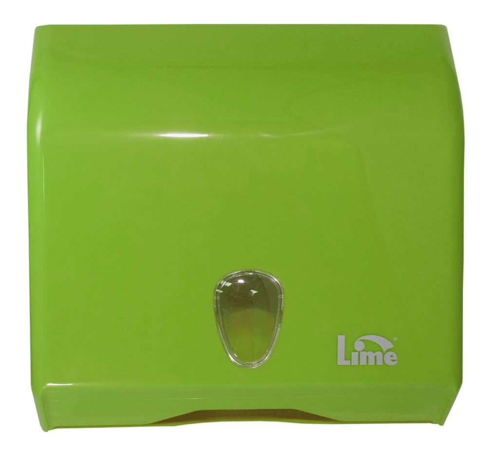 Диспенсер для бумажных полотенец настенный V-сложения LIME, зеленый  #1