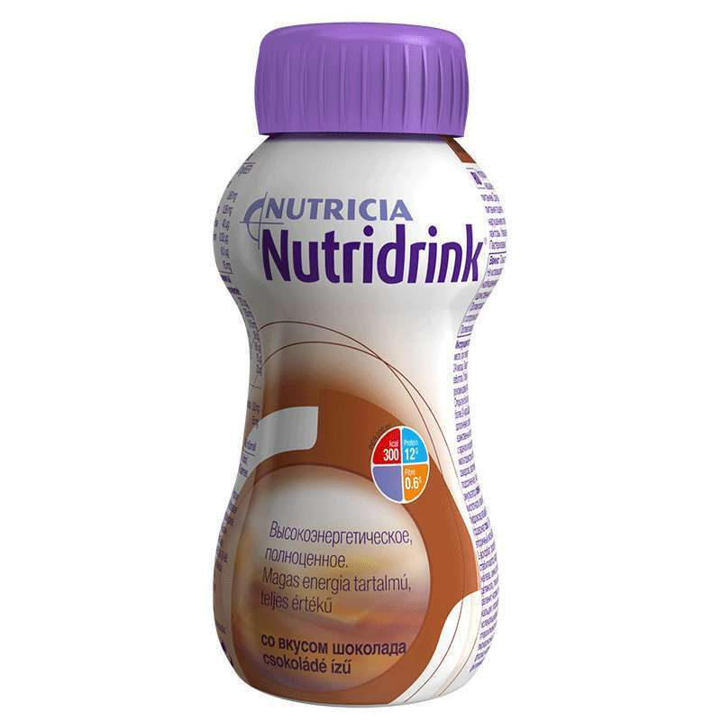 Нутридринк / Nutridrink со вкусом шоколада, 200мл #1