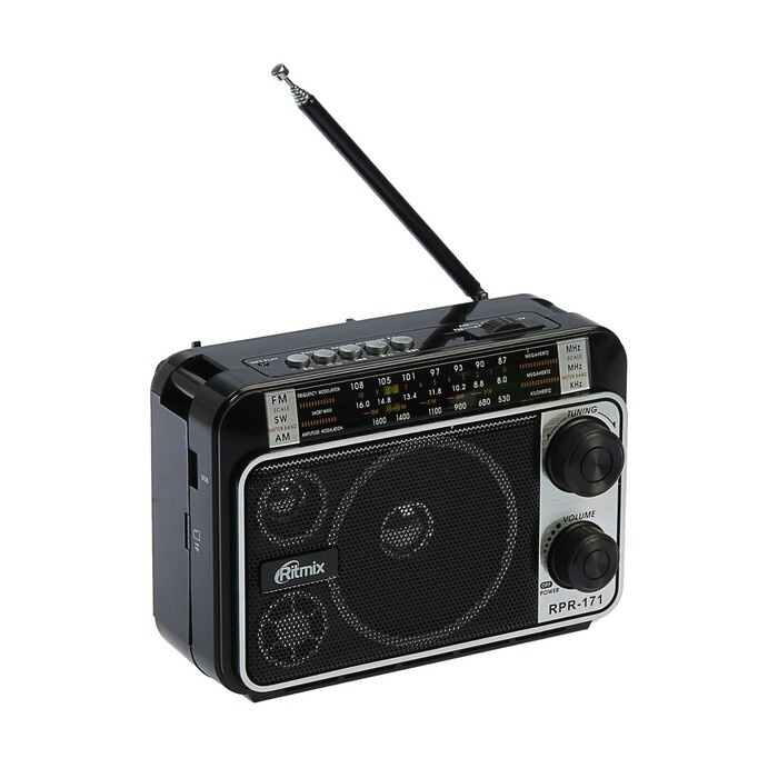 Радиоприёмник Ritmix RPR-171, FM, MP3, USB, AUX #1