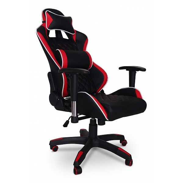 Меб-фф Игровое компьютерное кресло, красная,черная #1
