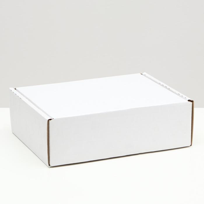 Коробка-шкатулка, белая, 27 х 21 х 9 см #1