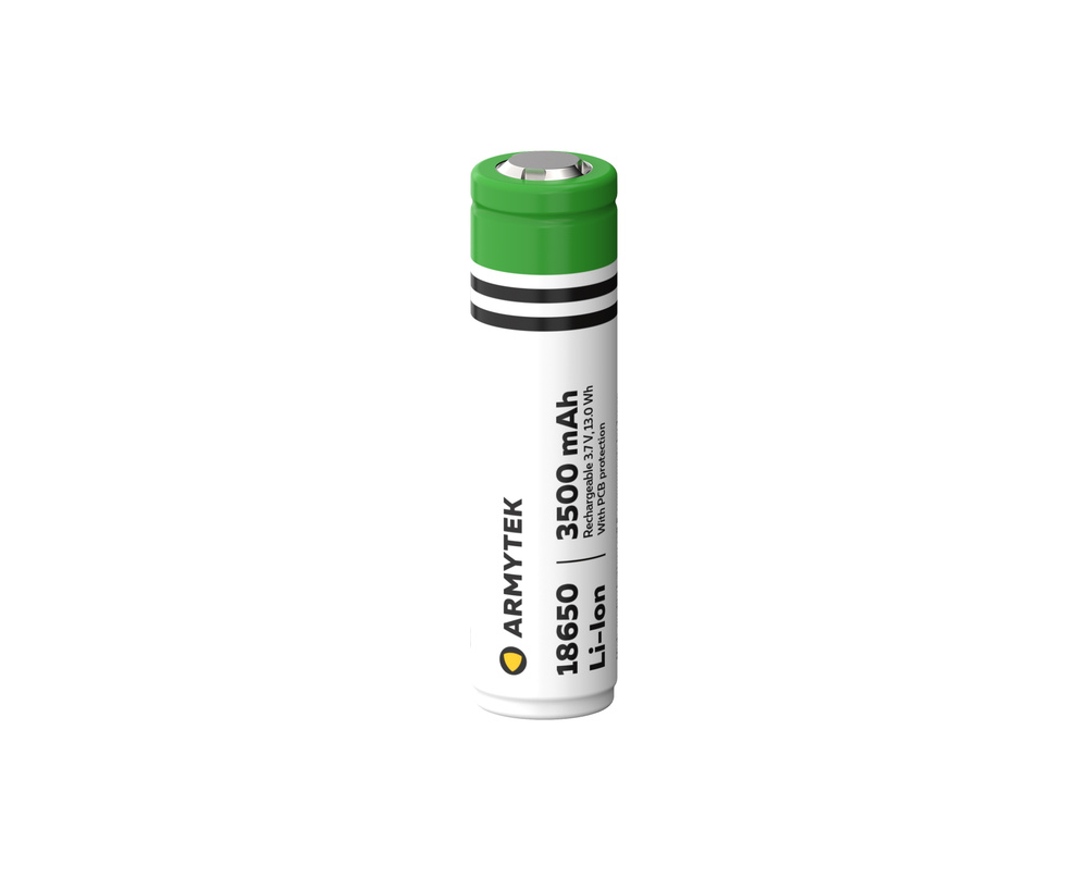 Аккумулятор Armytek 18650 Li-lon  3500 mAh Защищённый #1