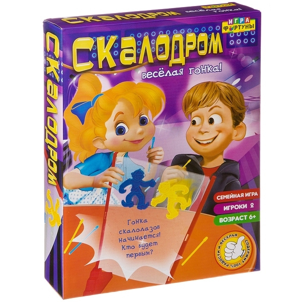 Настольная семейная игра "СКАЛОДРОМ, весёлая гонка" (Ф86078)  #1